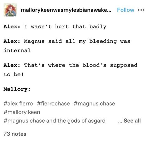 #magnus chase on Tumblr | Magnus chase, Percy jackson quotes, Magnus ...