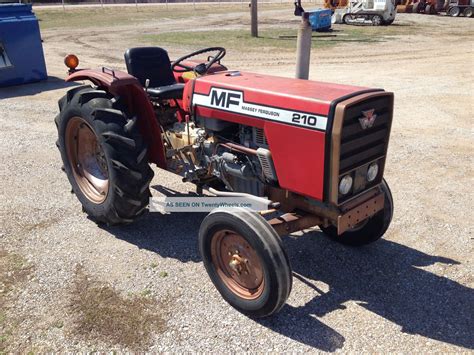 Massey Ferguson 210 Compact Diesel Tractor Only 487 Hours