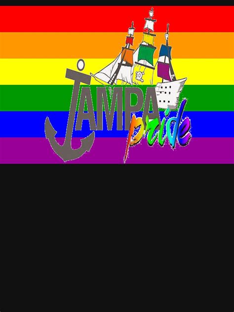 "Tampa Florida Gay Pride - Tampa LGBT - Tampa Rainbow Flag" T-shirt by Galvanized | Redbubble