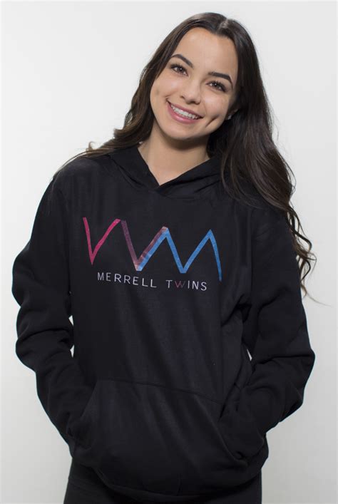 Logo 2.0 Unisex Hoodie (Black) Outerwear - Merrell Twins Outerwear - Online Store on District Lines