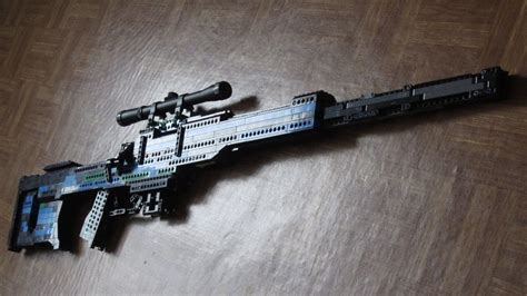 Lego sniper rifle (+instructions) - YouTube