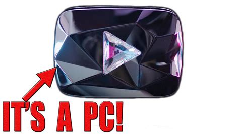 This Diamond Play Button Is a GAMING PC! - YouTube