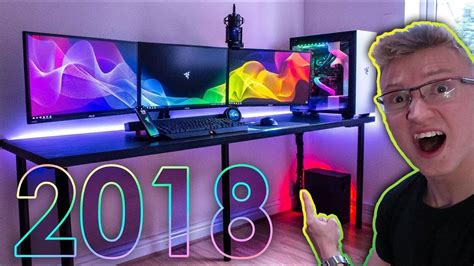 ULTIMATE RGB Razer Gaming Setup Tour 2018 - YouTube