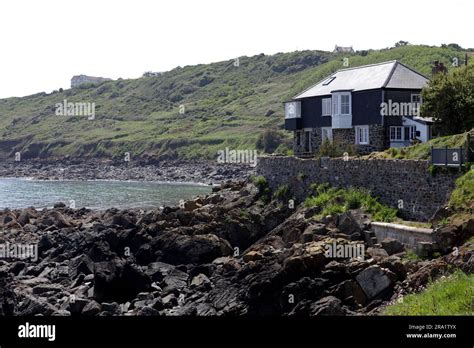 Viewed here is the quintessential Cornish Cottage and quietly located ...