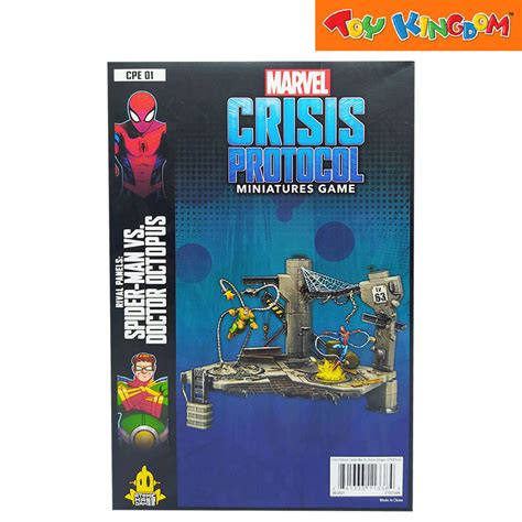 Marvel CPE 01 Crisis Protocol Rival Panels: Spider-Man Vs Doctor ...