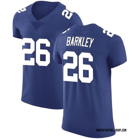 Big & Tall Nike Saquon Barkley New York Giants Men's Elite Royal Team ...