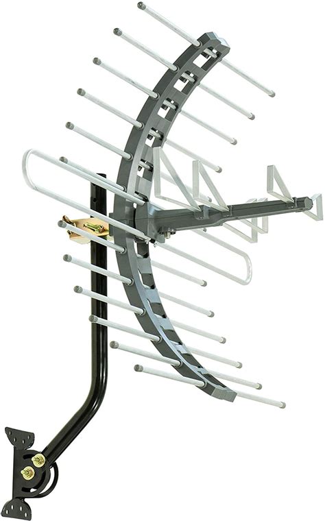 GE Pro Attic Mount TV Antenna, Outdoor, Attic, Long Range Antenna, Digital, HDTV Antenna, 4K ...