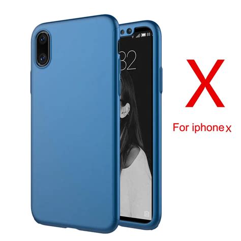 Drop Shipping For Apple iPhone X Back Cover Hard PC Matte Slim Armor Hybrid Back Cover For ...