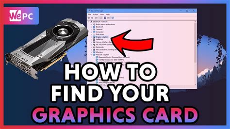 How to find your graphics card Windows 10 2020! - YouTube