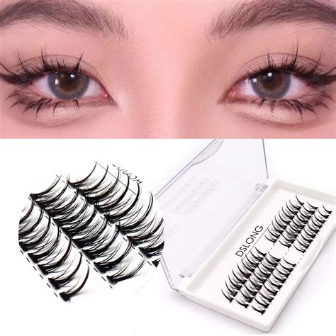 Professional Makeup Individual Cluster Eye Lashes Grafting Fake ...