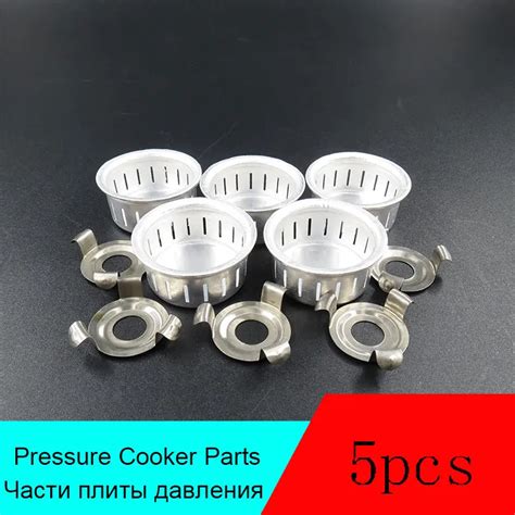 5Per Lot Pressure Cooker Anti Blocking Cover Aluminum Pressure Cooker Accessories Universal Anti ...