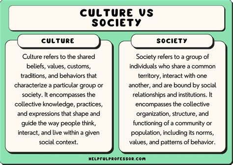 Culture vs Society: Similarities, Differences, Examples (2024)