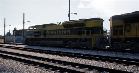 Norfolk Southern SD70ACe Heritage Unit 1069 in Virginian RR Livery ...