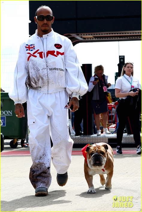 Brad Pitt & Lewis Hamilton Attend F1 Grand Prix of Great Britain, Star ...