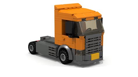 Lego Moc Scania truck 2 axles gamersjo.com