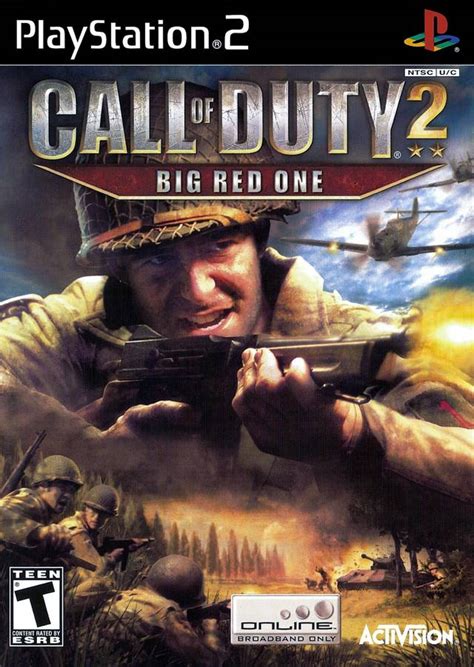 Call of Duty 2 Big Red One Sony Playstation 2 Game