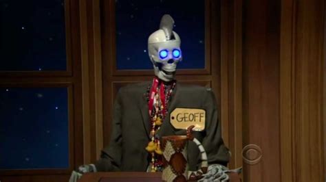 Geoff Peterson Has a Few Too Many | Craig ferguson, Skeletor, The late late show