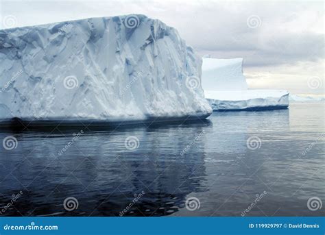 Arctic Ocean Ice Environment Off the West Coast of Greenland Stock Image - Image of coast ...