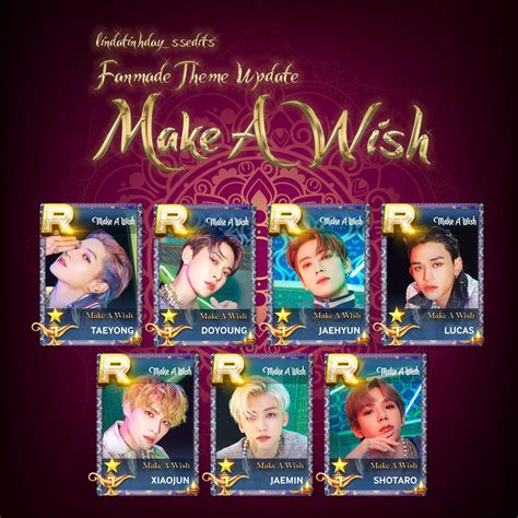 [fanmade] NCT U - Make A Wish : r/superstarsmtown