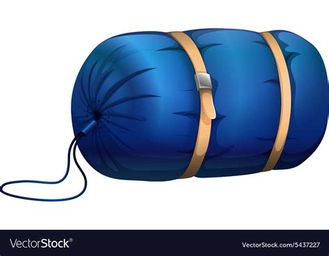 Sleeping bag Royalty Free Vector Image - VectorStock