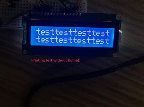 lcd.print in Loop() help needed - Displays - Arduino Forum