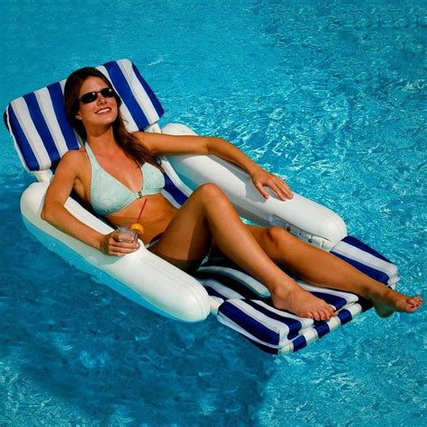 Swimline SunChaser Padded Luxury Lounge Chair | Luxury swimming pools ...