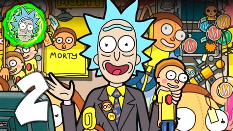 Pocket Mortys - Mobile Gameplay Walkthrough Part 2 (iOS, Android) - YouTube