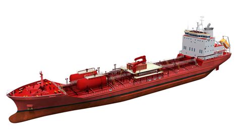 145m chemical tanker model - TurboSquid 1248322