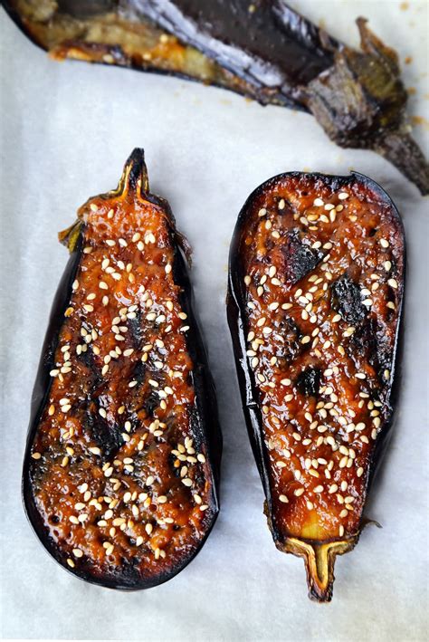 Sauteed Japanese Eggplant | Pickled Plum