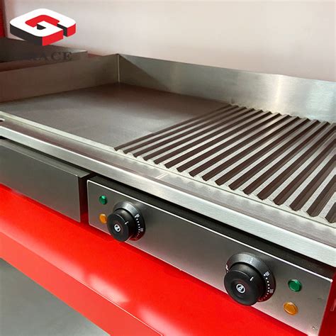 Commercial Stainless Steel Electric Flat Grill Griddle Plate