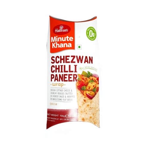 Haldiram's Schezwan Chilli Paneer Wrap, 1 ct - QFC