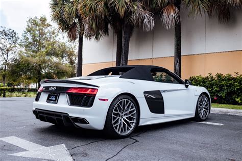 Pre-Owned 2018 Audi R8 Spyder V10 plus Convertible in West Palm Beach ...