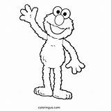 Elmo Coloring Pages Free Printable PDF sketch template