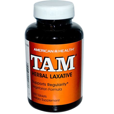 American Health, TAM, Herbal Laxative, 250 Tablets - iHerb