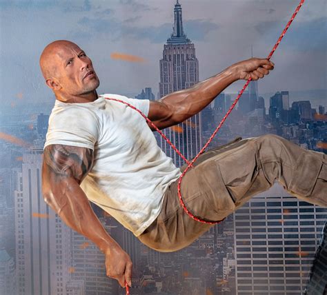 Meet Dwayne "The Rock" Johnson (well, his wax figure) at Madame ...