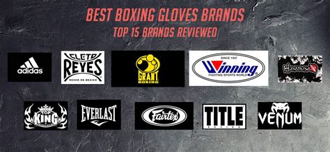 Boxing Gloves Brands - Best Brands Buyer's Guide 2019 - Fighting King ...