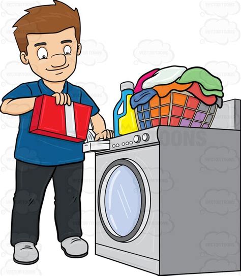 Cartoon Laundry Basket | Free download on ClipArtMag