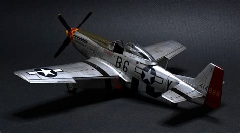 Chuck Yeager’s P51D Mustang Glamorous Glen III - 1/48 P-51 P-51D - iModeler