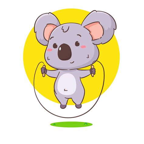 Sad Koala Bear Cartoon