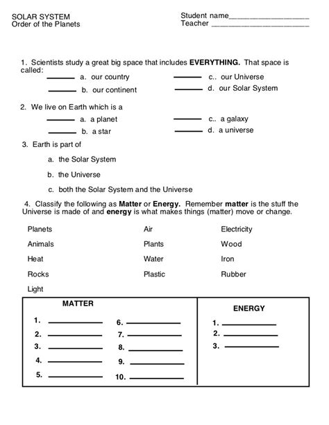 Weathering And Erosion Worksheets For 3rd Grade