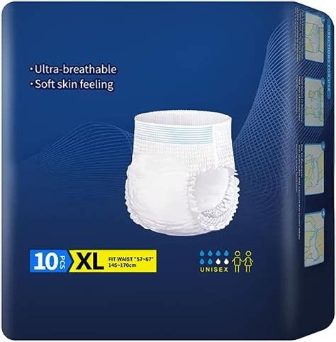 Elderly Incontinence Protection Underwear, Adult Incontinence Underwear, Adult D...