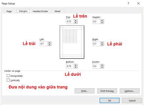 Hướng dẫn cách thiết lập để in vừa khổ giấy A3 trong Excel