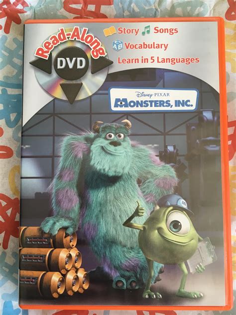 [WTS] "Monsters, Inc." Read-Along DVD (2002) - $5 : r/DFWClassifieds