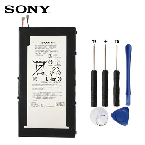 Original Replacement Sony Tablet Battery LIS1569ERPC For SONY Xperia Z3 Tablet Compact Genuine ...