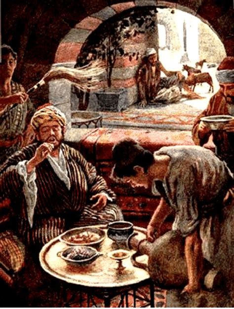 The Rich Man and Lazarus | Rich man, Bible artwork, Christian paintings