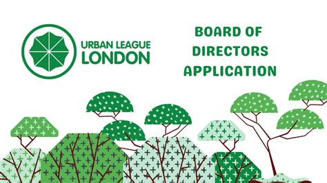 Urban League Board of Directors Application — The Urban League of London