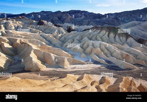 Eroded Geology of Death Valley (Zabriskie Point Stock Photo - Alamy