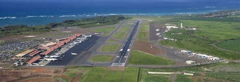 The New International Kahului Airport - Maui airport code