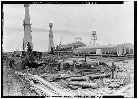 Ford Long Beach Assembly Plant Historical Aerial Photos