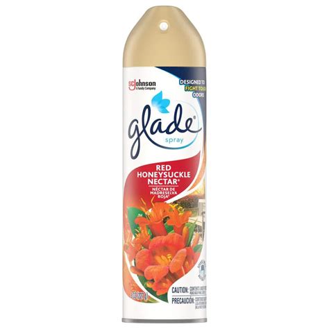 Glade 8 oz. Red Honeysuckle Nectar Air Freshener Spray 632784 - The Home Depot